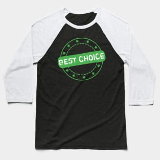 Best choice Stamp Icon Baseball T-Shirt